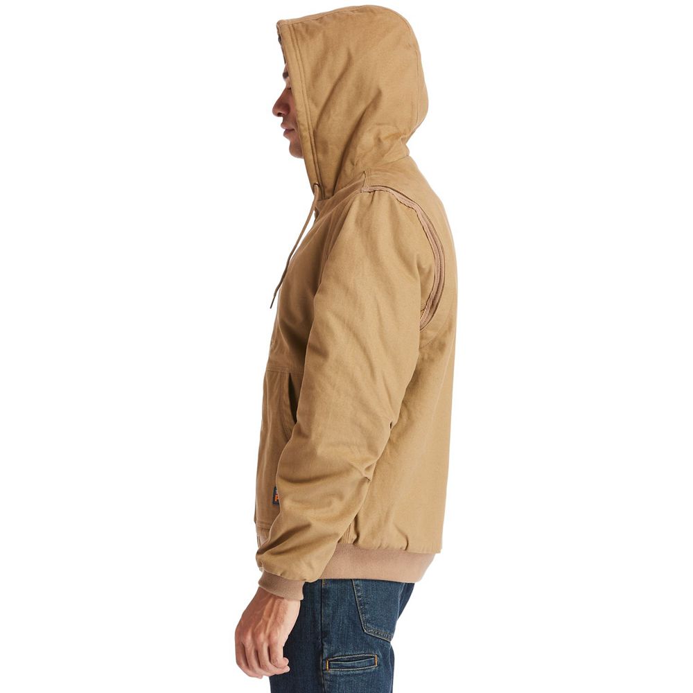 Geaca Timberland Barbati Maro - Pro® Gritman Lined, Hooded Panza - Romania - QDSOJZ186